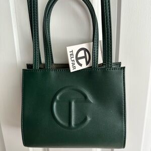 Telfar Small Shopper - Dark Olive